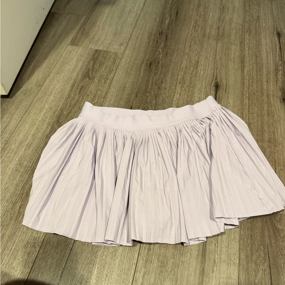 LULULEMON TENNIS SKORT LIGHT PURPLE SIZE 10